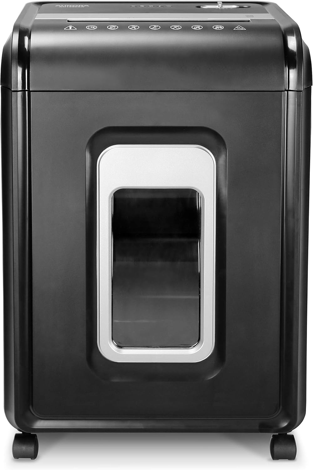 Aurora AU2260XA Heavy Duty Anti-Jam 22-Sheet Crosscut Shredder/60 Min Run Time/ 7-Gallon Pullout Basket and Casters