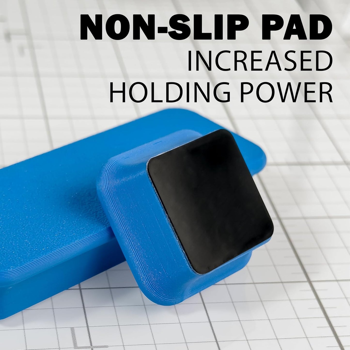 Glassboard Studio MiniBar Magnet - Strong Neodymium Rare Earth Magnets for Fridge, Whiteboard, Locker & Magnetic Glassboards - Crafting & Office Use - Strong Fridge Magnets (Periwinkle Purple, 4)