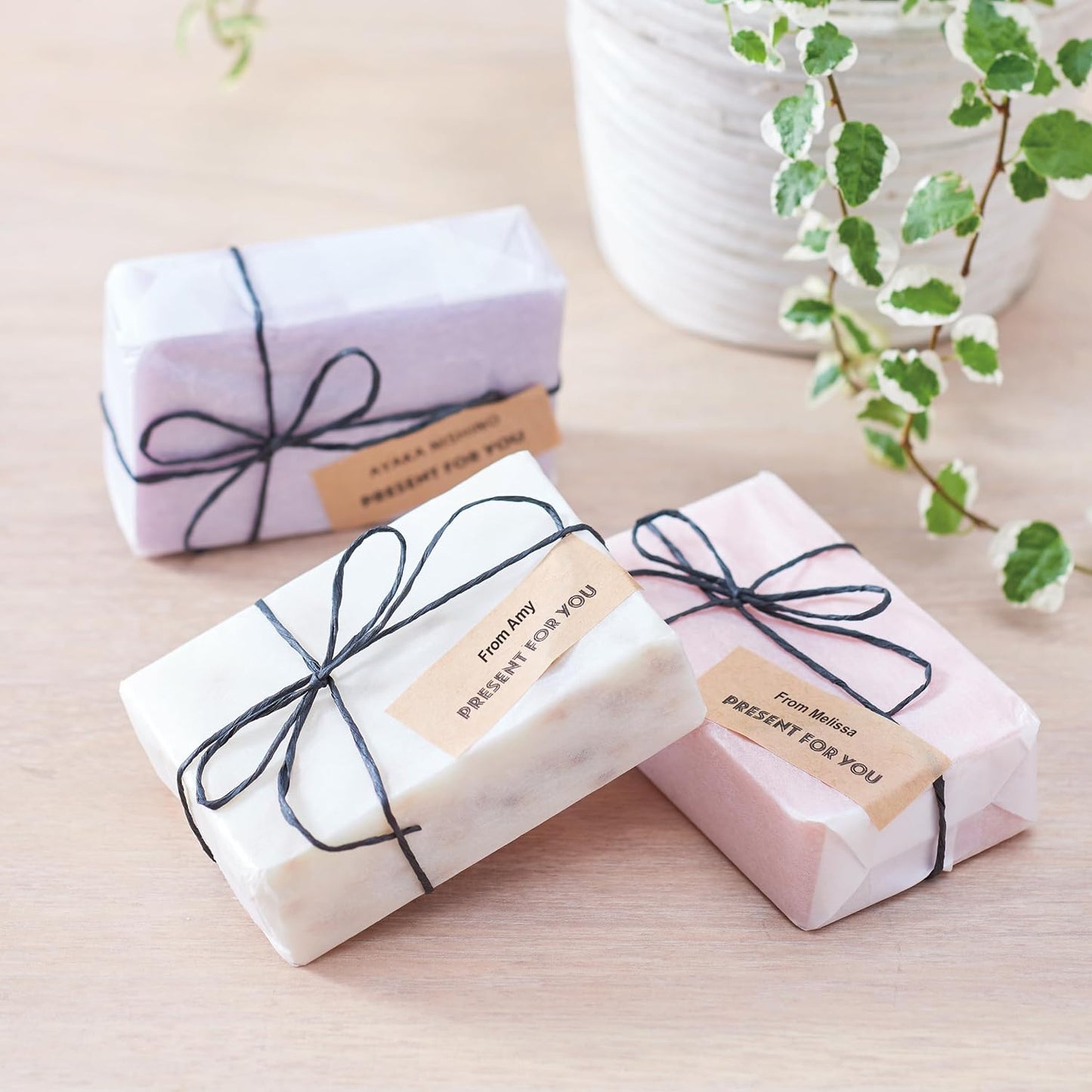 Epson LABELWORKS 218CPBBEPX Genuine Craft Paper Tape Cartridge - Black on Beige Craft Paper Label Maker Tape - 3/4" (18MM) Wide, 16.5'