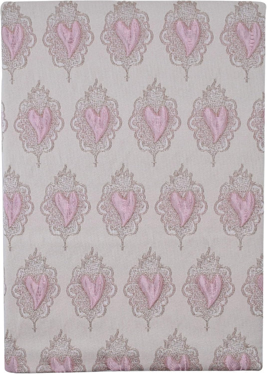 BLBMH Book Covers for Paperbacks Fit for 5.5x8.5 inch Adjustable Book Sleeve Cover for Women Over 15 Soft Cloth Protector for Notebook Journal Bible- Love