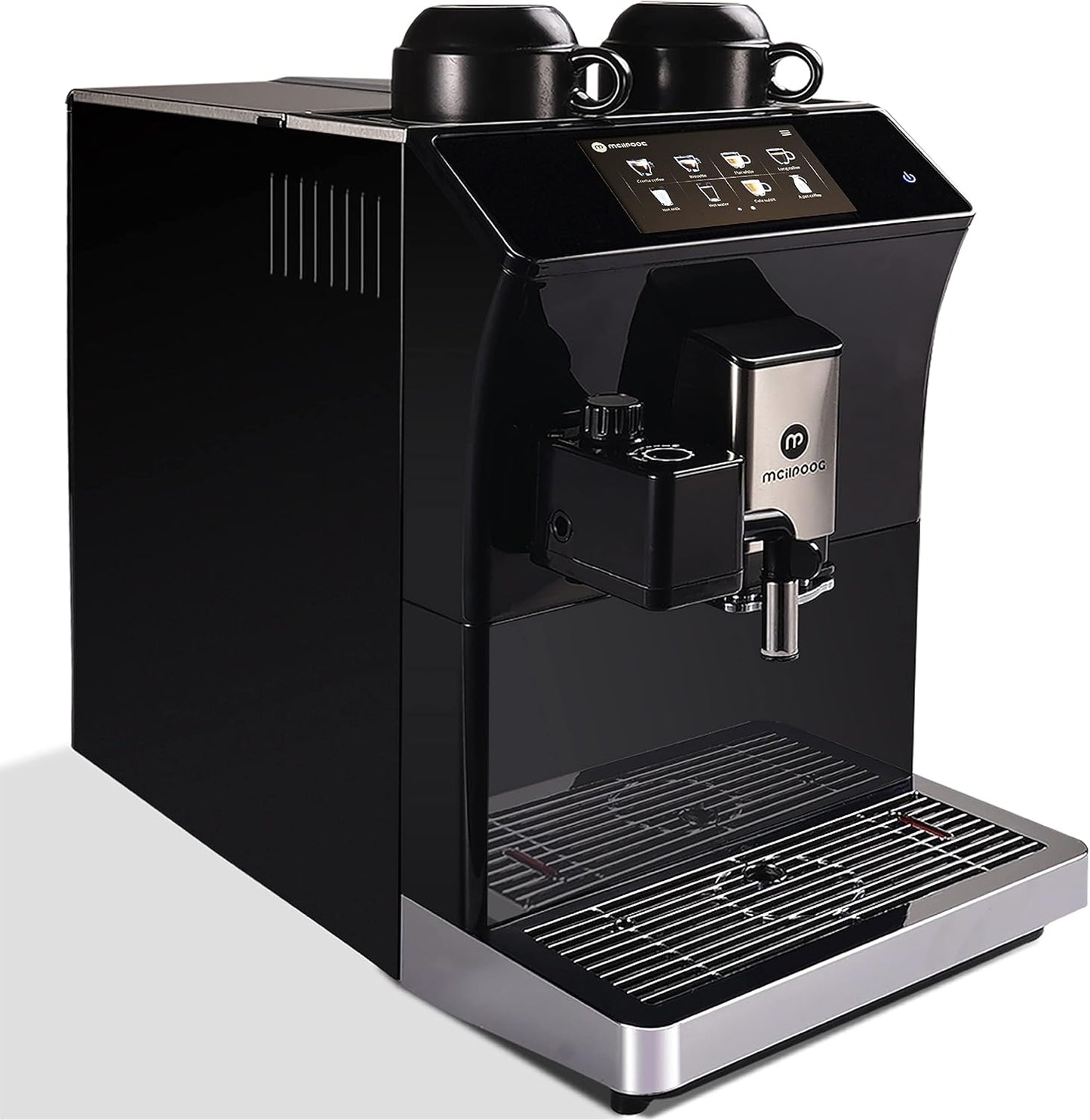 Mcilpoog ws-203 fully Automatic Espresso Coffee Machine, 1300W, 16 Drink Types, 19 Bar Pump, 1.7L Water Tank