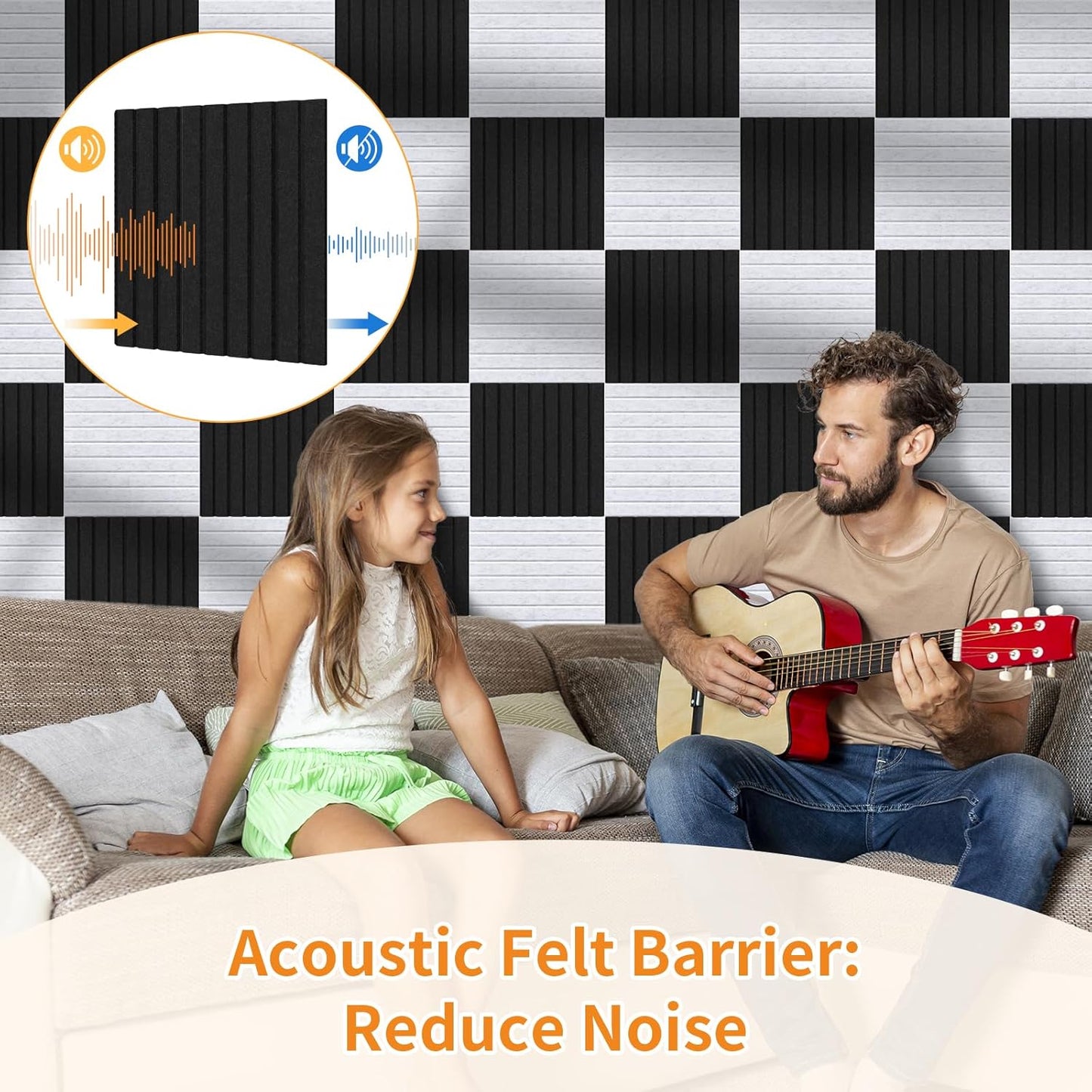 Smarpau Large Cork Board 48"X36", 12 Pack Felt Bulletin Boards, Corkboard Pin Board with 50 Removable Adhesive Tabs 35 Pushpins, Cork Wall Tiles for Office Home Classroom