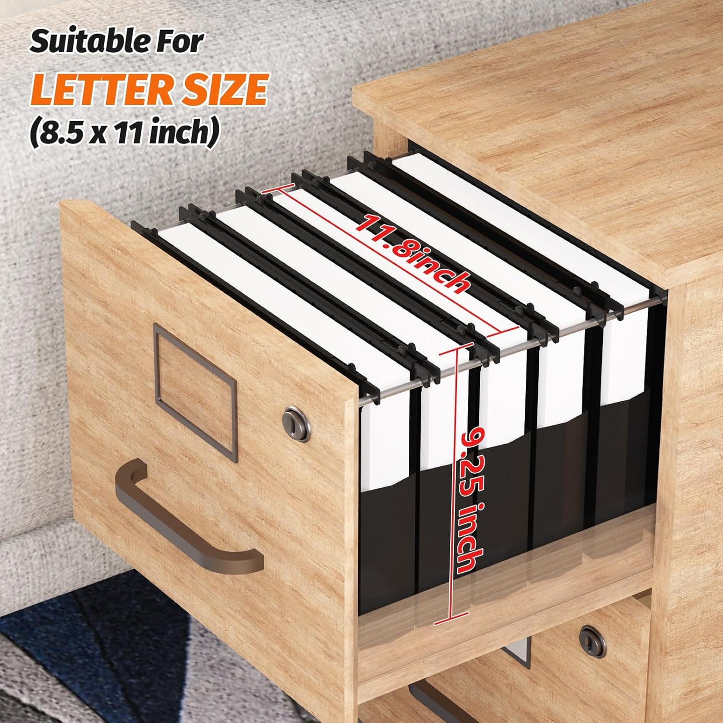 Extra Capacity Plastic Hanging File Folders,12 Pack Reinforced Hang Folders Letter Size,Accordian Pocket,Heavy Duty 2 Inch Expansion,Hard Hanging Folder Organizer for Office Home,Black