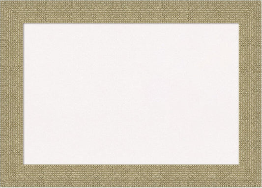 Amanti Art White Cork Board for Wall, 20x28 Vision Board with Gold Frame, Medium Corkboard Office Decor for Home Organization, Casual Corkboard Pinboard to Display Items for Home Organization in