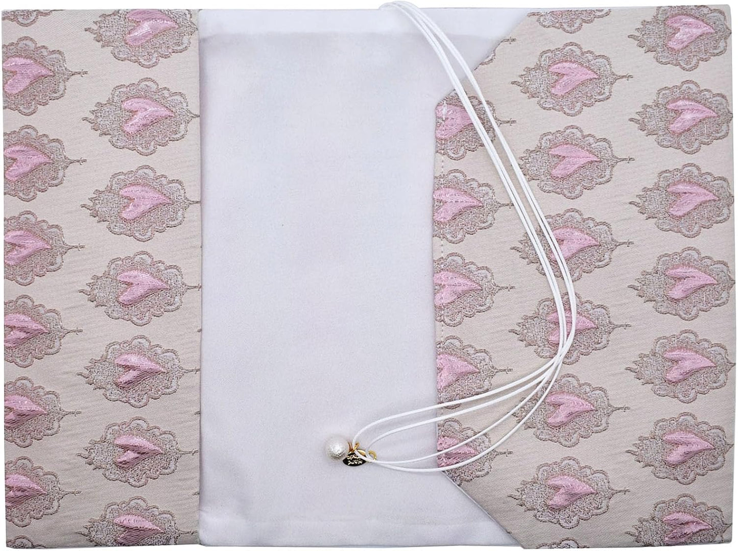 BLBMH A5 Book Covers for Paperbacks Book Cover Fit for 5.5x8.3 inch Adjustable Book Sleeve Cover for A5 Diary Books Fabric Softcover Protector for Notebook - Love