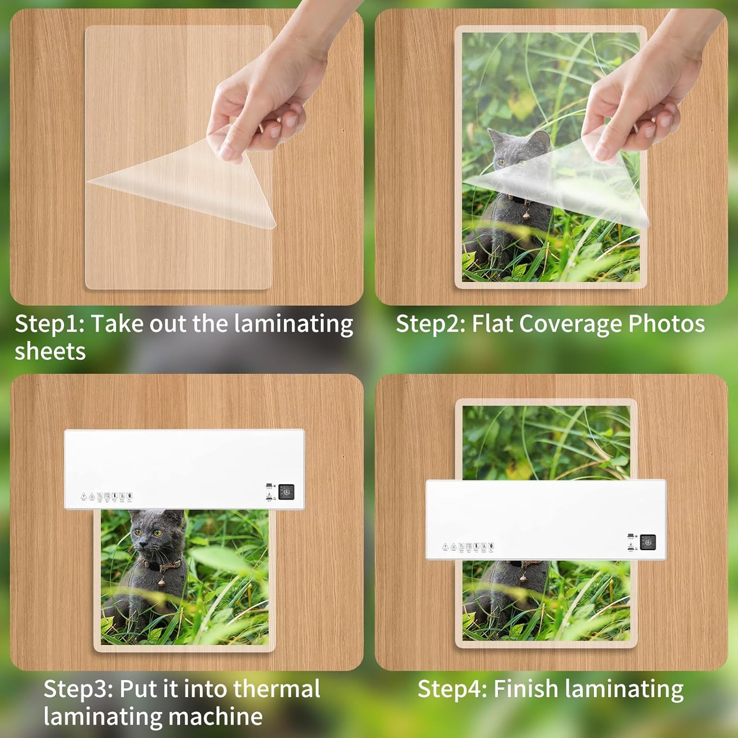 Laminating Sheets - 3Mil 4000 Pack Thermal Laminating Pouches, 9"x11.5" Clear Laminate Sheets for Schedules, Menus, Certificates, Art Drawings, Round Corner