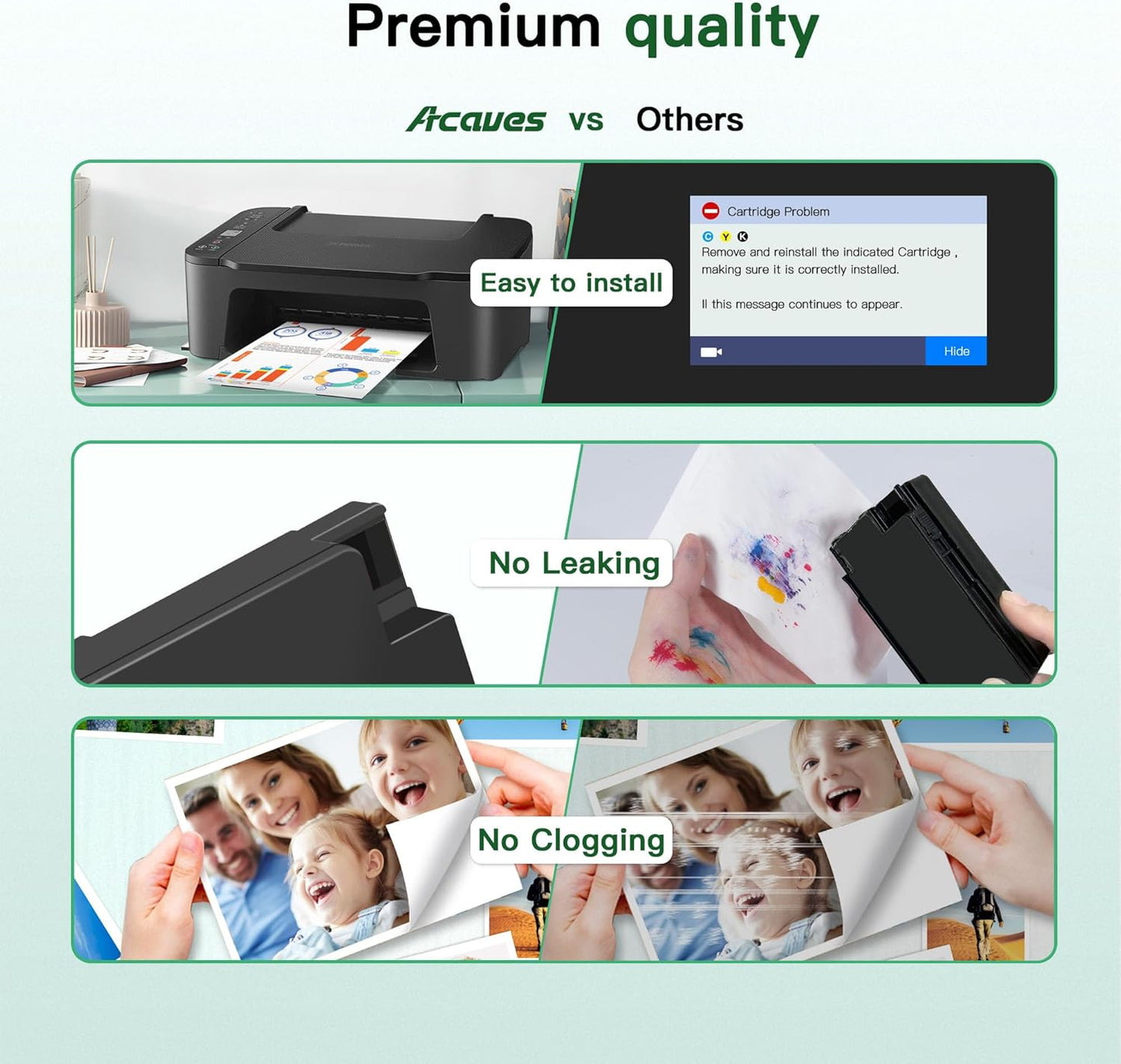 950XL 951XL Combo Compatible for HP 950 950XL and 951XL Ink Cartridges Combo Pack Work for Officejet Pro 8600 8610 8620 8100 8630 8660 8640 76DW 251DW Printers, 5 Pack, 2 Black,Cyan,Magenta,Yellow