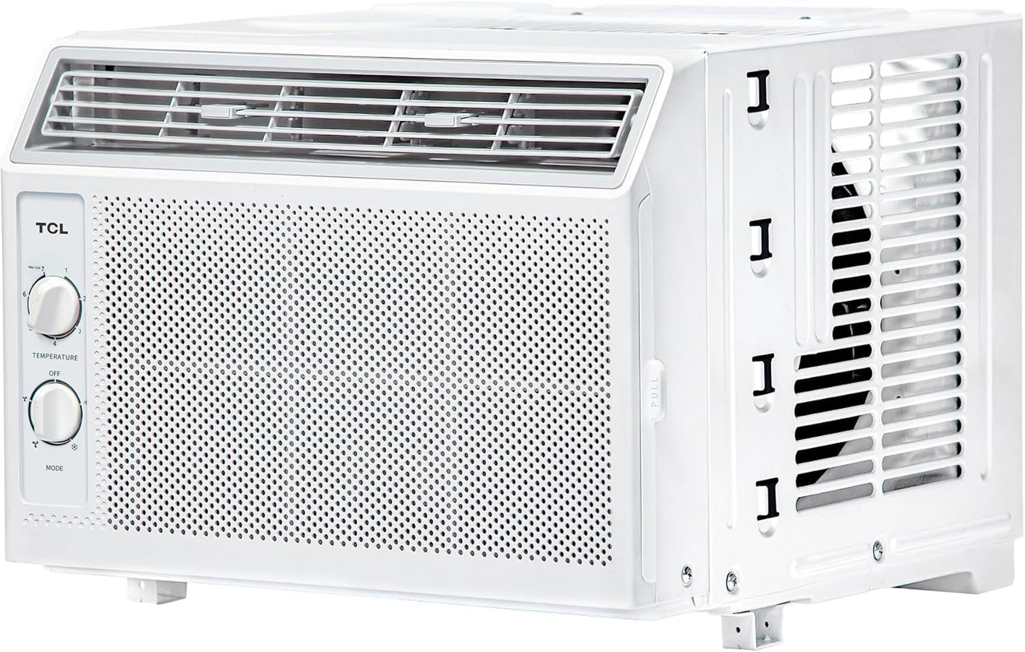 TCL H5W33M 5,000, 115V, AC for Small Rooms 5000 BTU Window Air Conditioner,150 Sq. Ft, Easy-to-Use, Reusable Filter, Compact Design, White