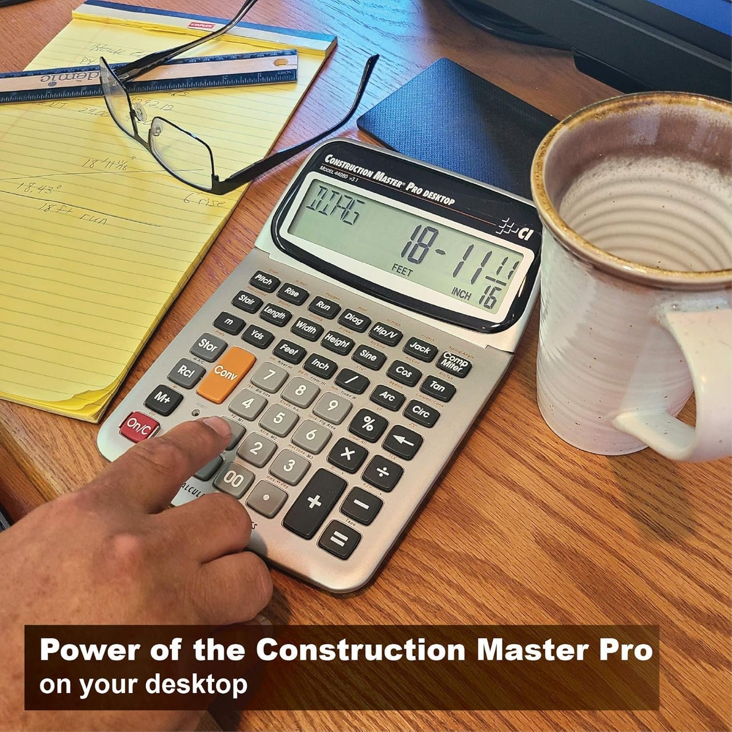 Calculated Industries Construction Master Pro Calculator Bundle for Architects, Estimators and Contractors
