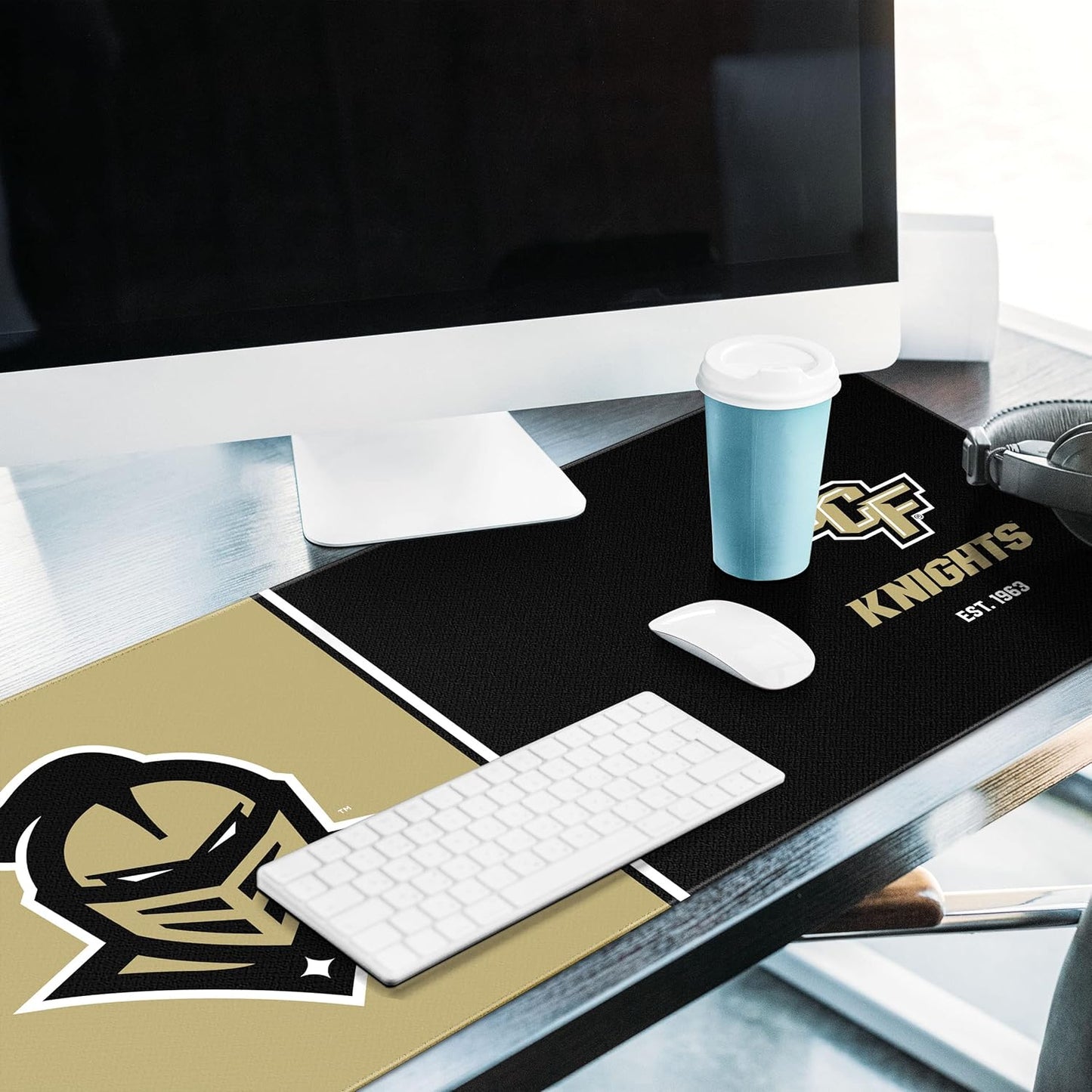 YouTheFan NCAA Central Florida Knights Logo Series Desk Pad