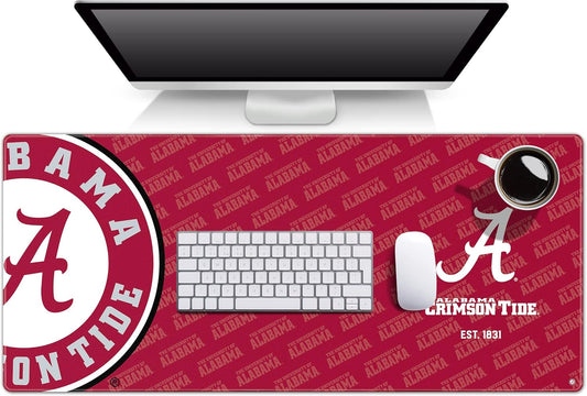 YouTheFan NCAA Alabama Crimson Tide Logo Series Desk Pad