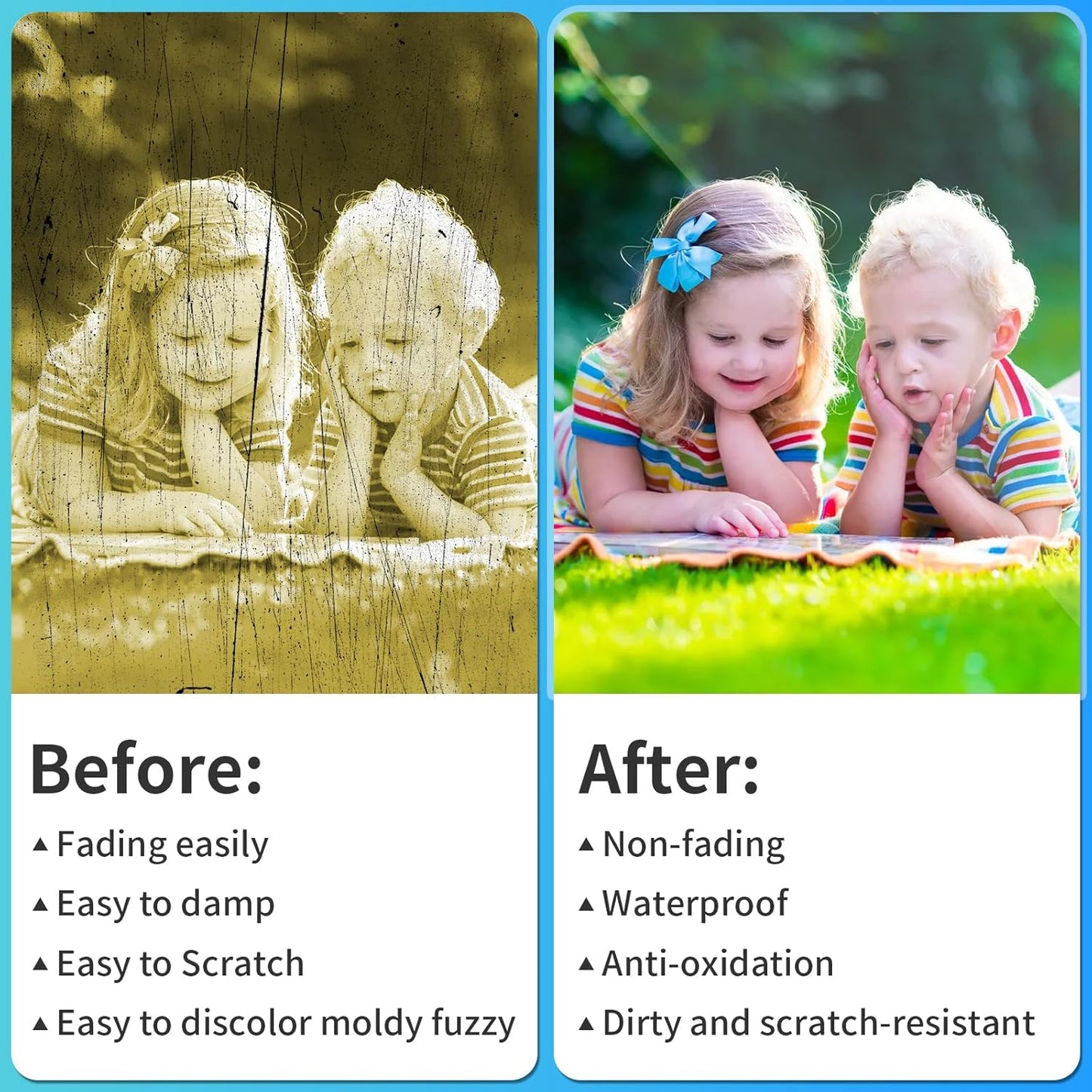 (5 Mil) 50 Pack Laminating Sheets, Thermal Laminating Pouches Holds 8.5 x 11 Inch, 5 Mil Clear Laminator Paper 9 x 11.5 Inch, Letter Size, for Education,Documents, Certificate