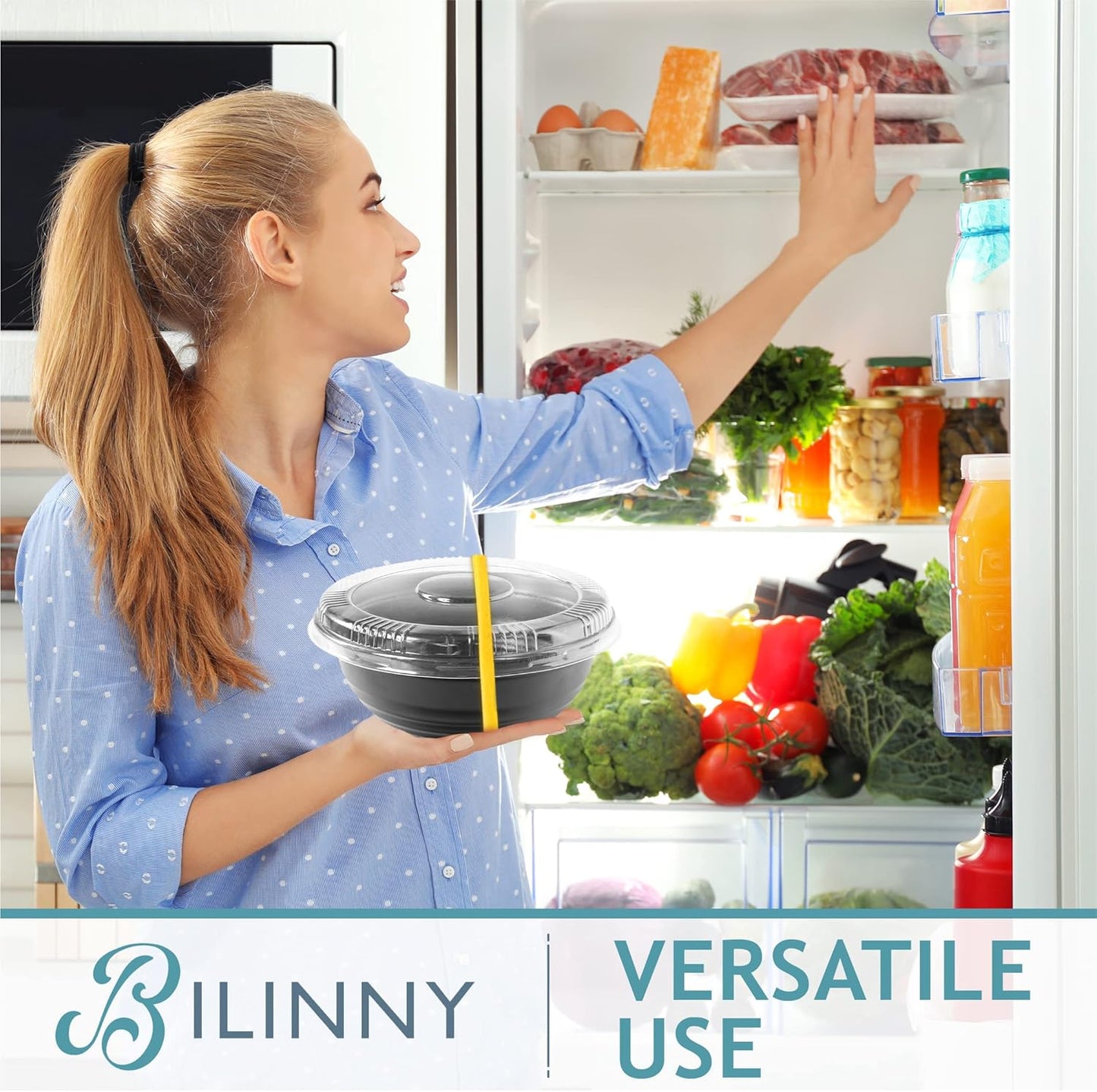 Rubber Bands Assorted Size & Color, Made In USA, 1 LB