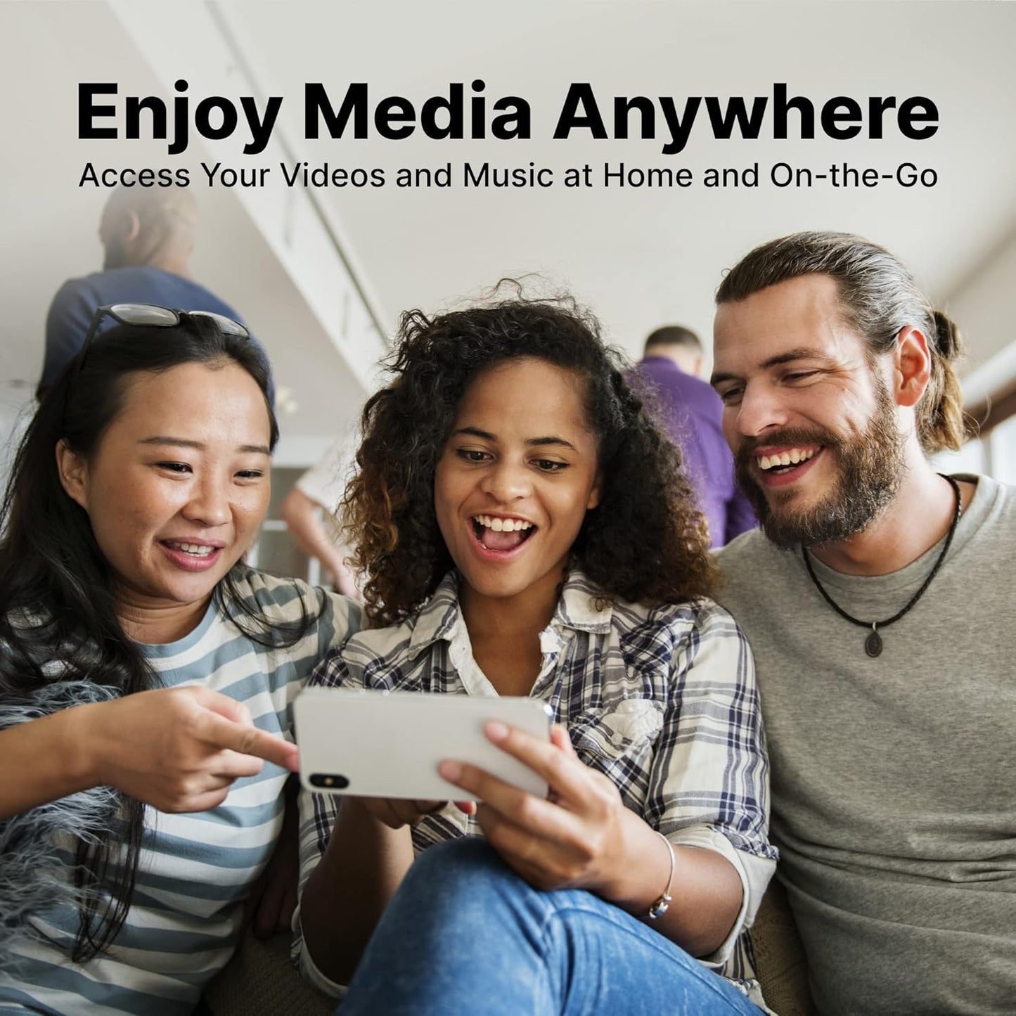 AmberPRO Personal Cloud Storage Device + AC2600 WiFi Router. Dual 1TB Hard Drives with RAID 1 or Optional 2TB with RAID 0. Plex and Home Assistant. iOS/Android/Windows/Mac Compatible. AM1211-1TB