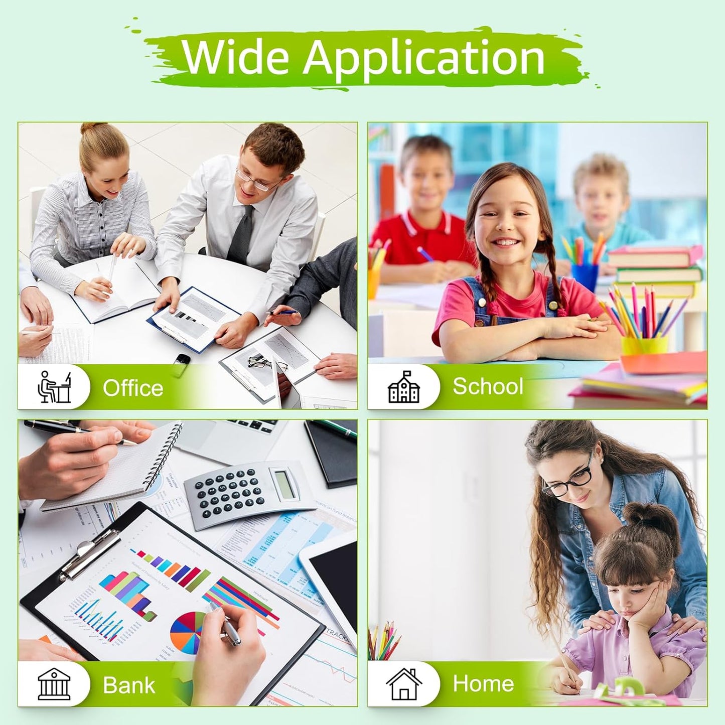 65XL Ink Cartridge Replacement for HP 65 XL N9K04AN Compatible with Envy 5055 5052 5058 Deskjet 2655 2652 2622 3720 3730 3752 3758 All-in-One Printer