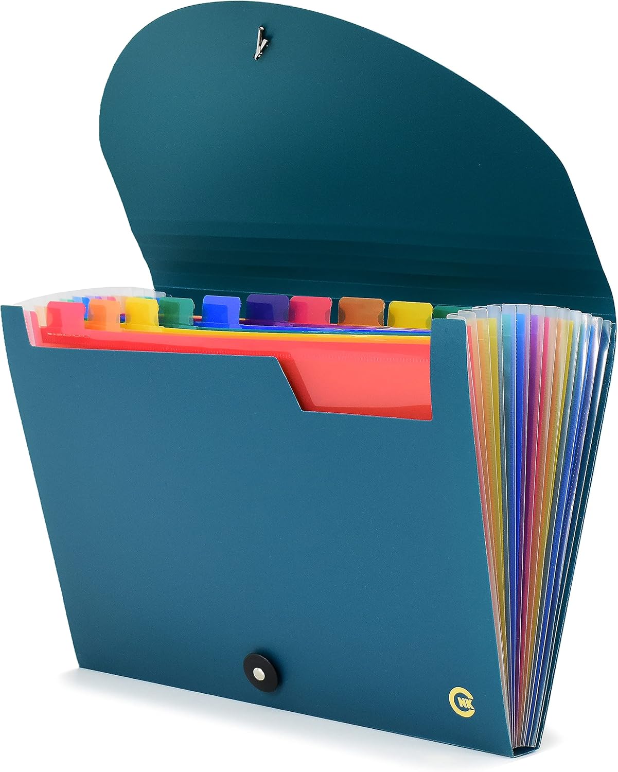 CNK File Folders Organizer with 13 Pockets Accordion Expanding Folder For Documents Receipt Document Paper Pocket Filing Products Accordian Important expandable holder files alphabetical Labels Letter