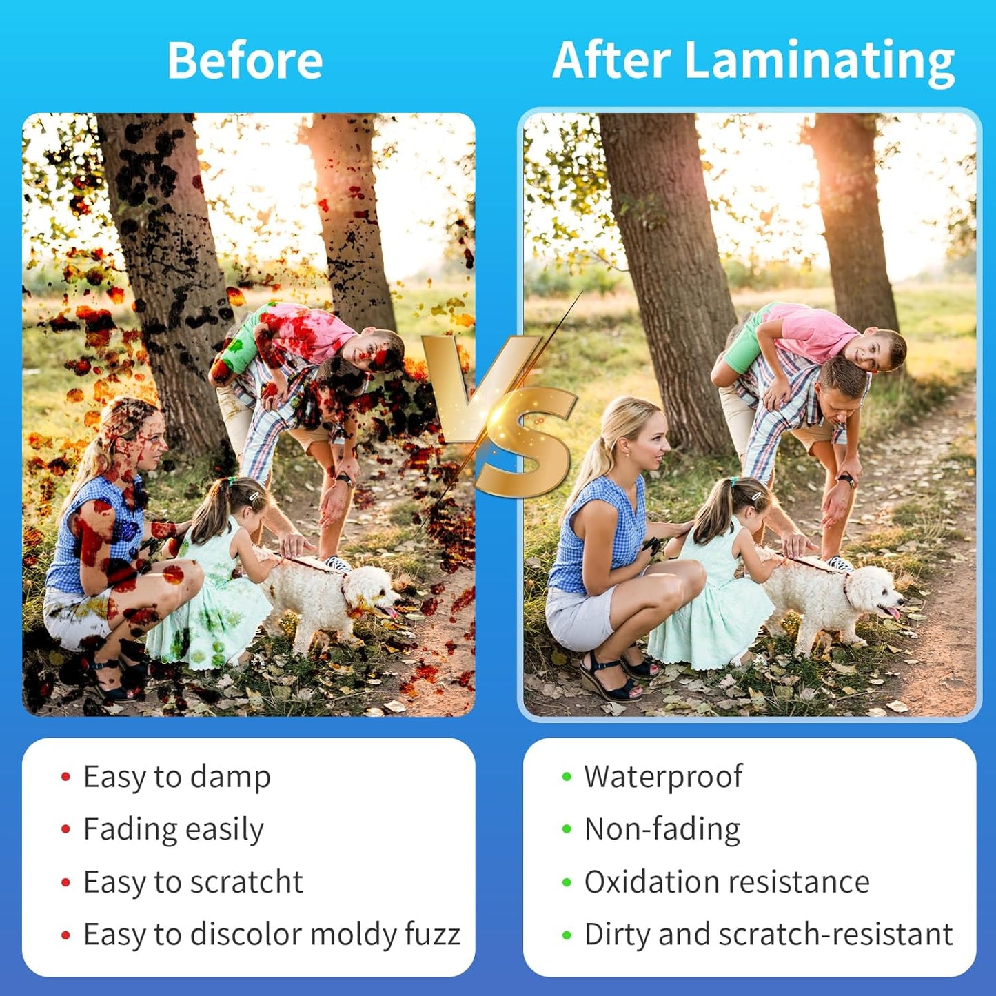 Clear Thermal Laminating Pouches – 9 x 11.5 Inch, 5 mil Thick (50 Pack) – Professional-Grade Lamination Sheets for Documents, Photos & Crafts – Fits 8.5 x 11 Letter Size Paper - [5mil 50 Packs]