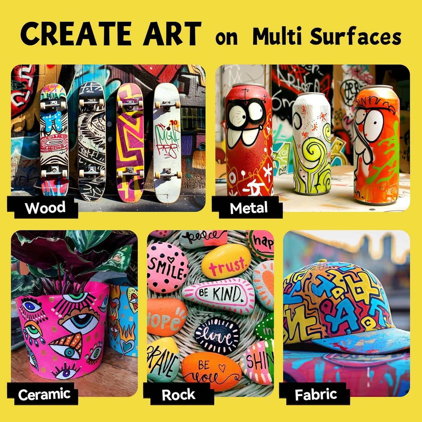 3 Jumbo Permanent Markers Pink, 15mm Thick Wide Tip, Large Acrylic Paint Markers for Rock Painting, Poster, Graffiti, Stone, Ceramic, Glass, Wood, Canvas