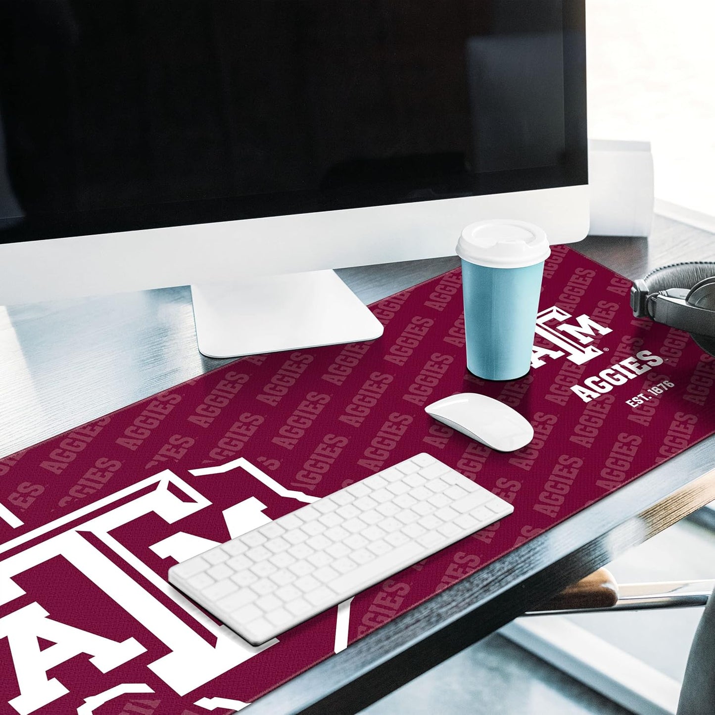 YouTheFan NCAA Texas A&M Aggies Logo Series Desk Pad