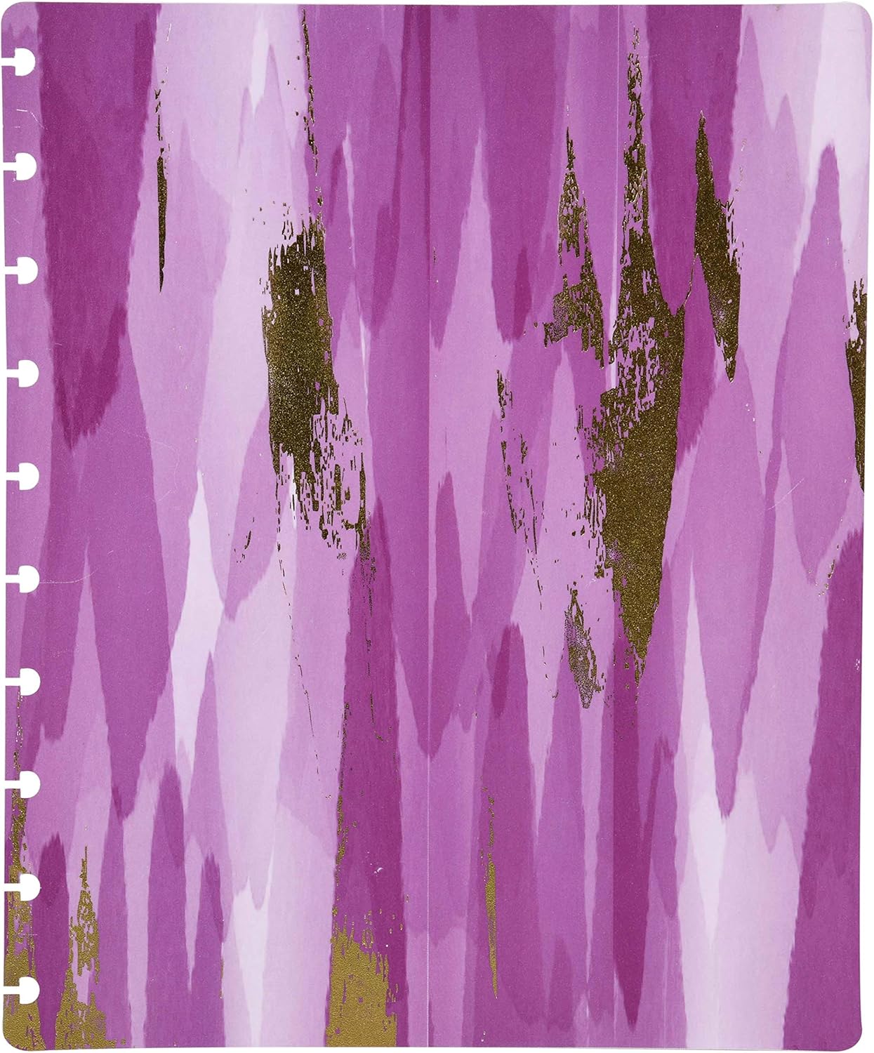Talia Discbound Notebooks, Planner, Customizable, (xLuxe Purple, Midsize (7.5in x 9.75in))