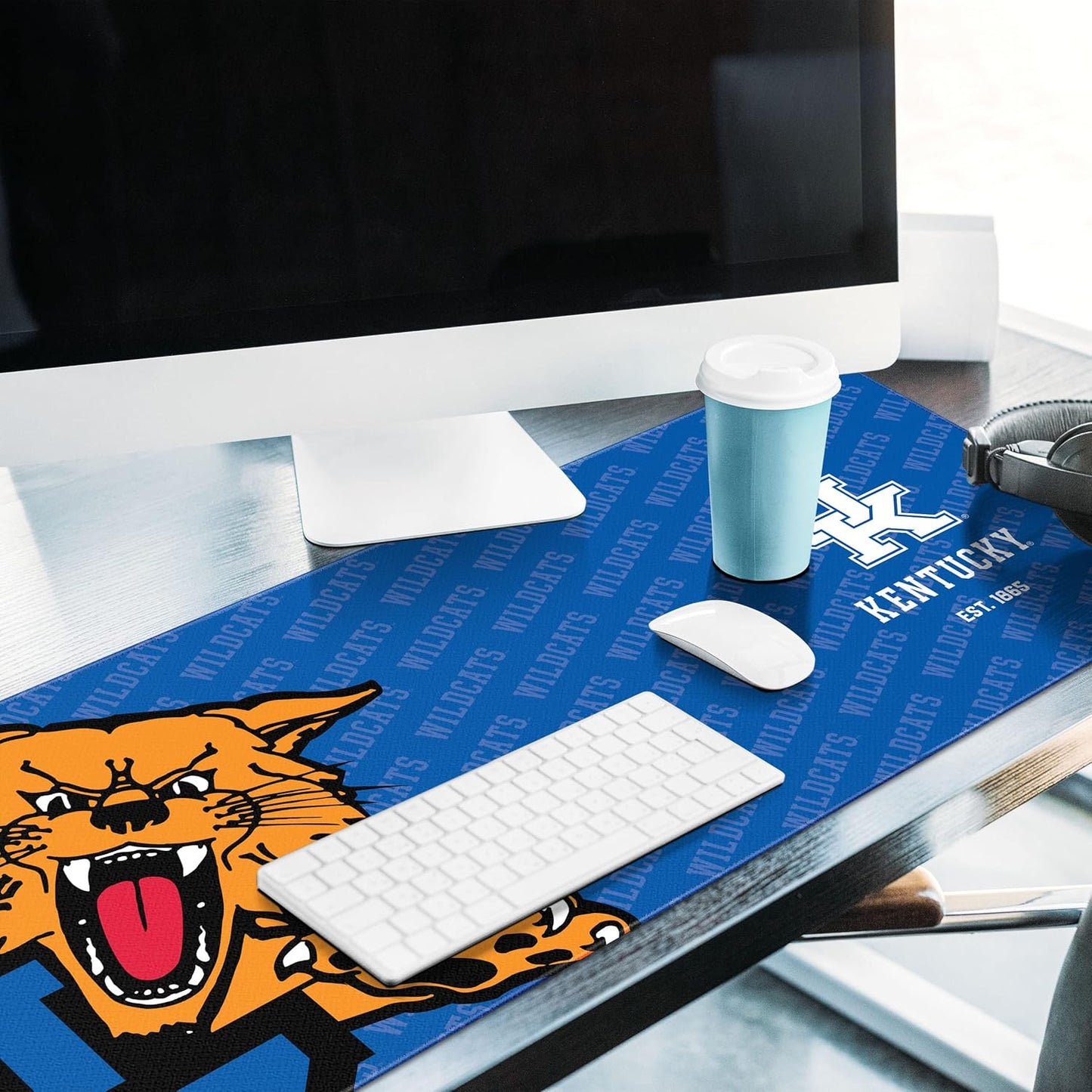 YouTheFan NCAA Kentucky Wildcats Logo Series Desk Pad