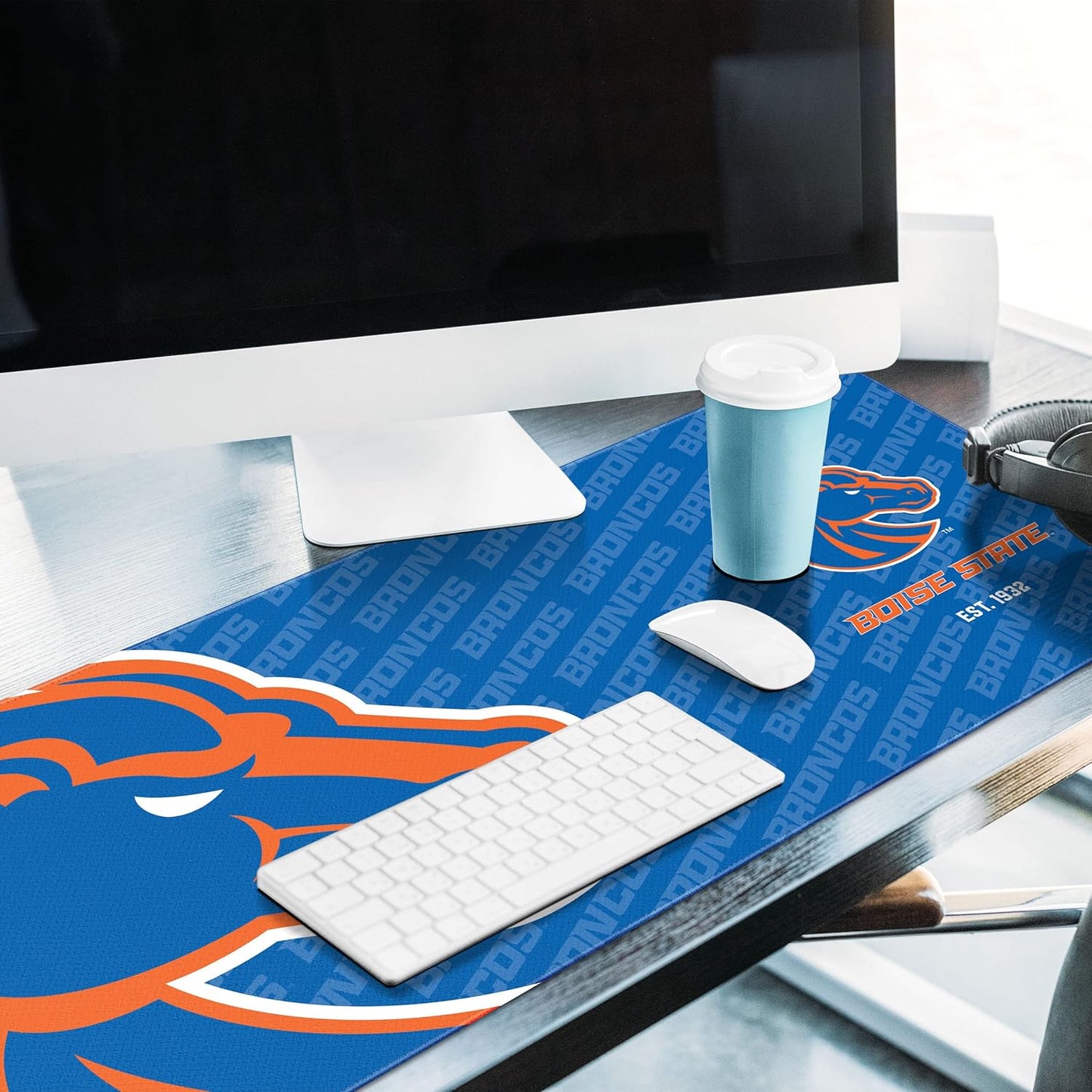 YouTheFan NCAA Boise State Broncos Logo Series Desk Pad