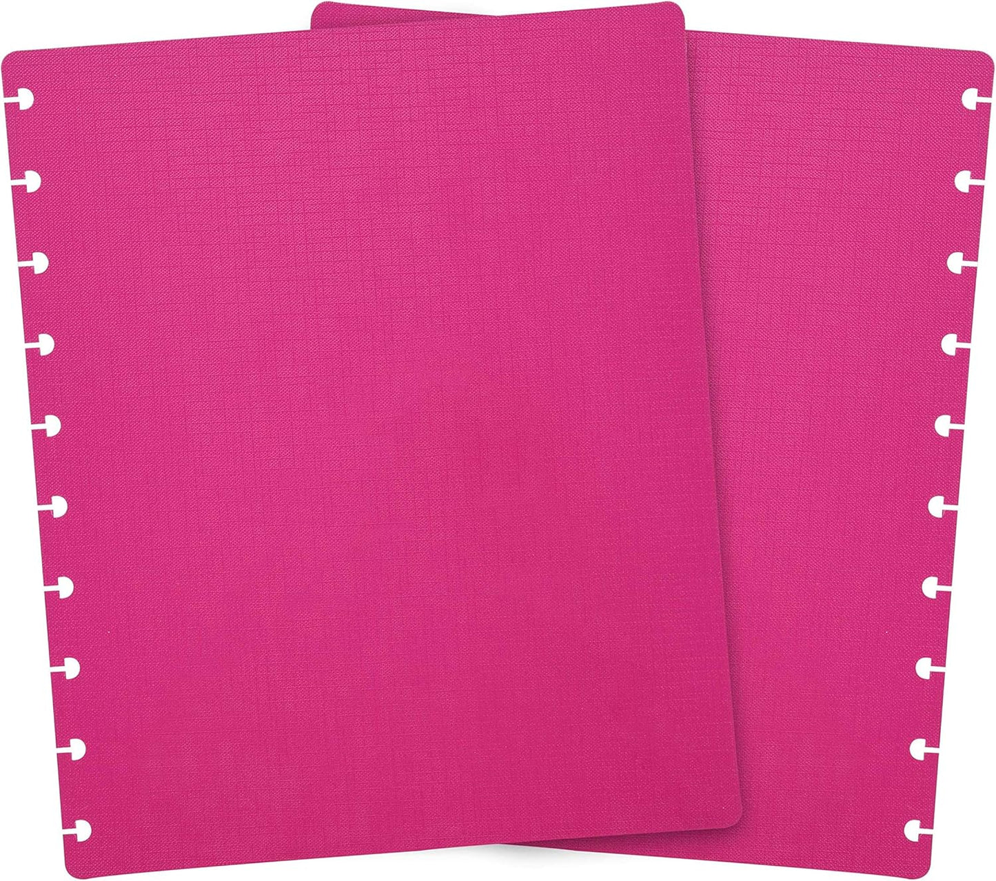 Talia Discbound Notebooks, Planner, Customizable, (90's Pink, Midsize (7.5in x 9.75in))