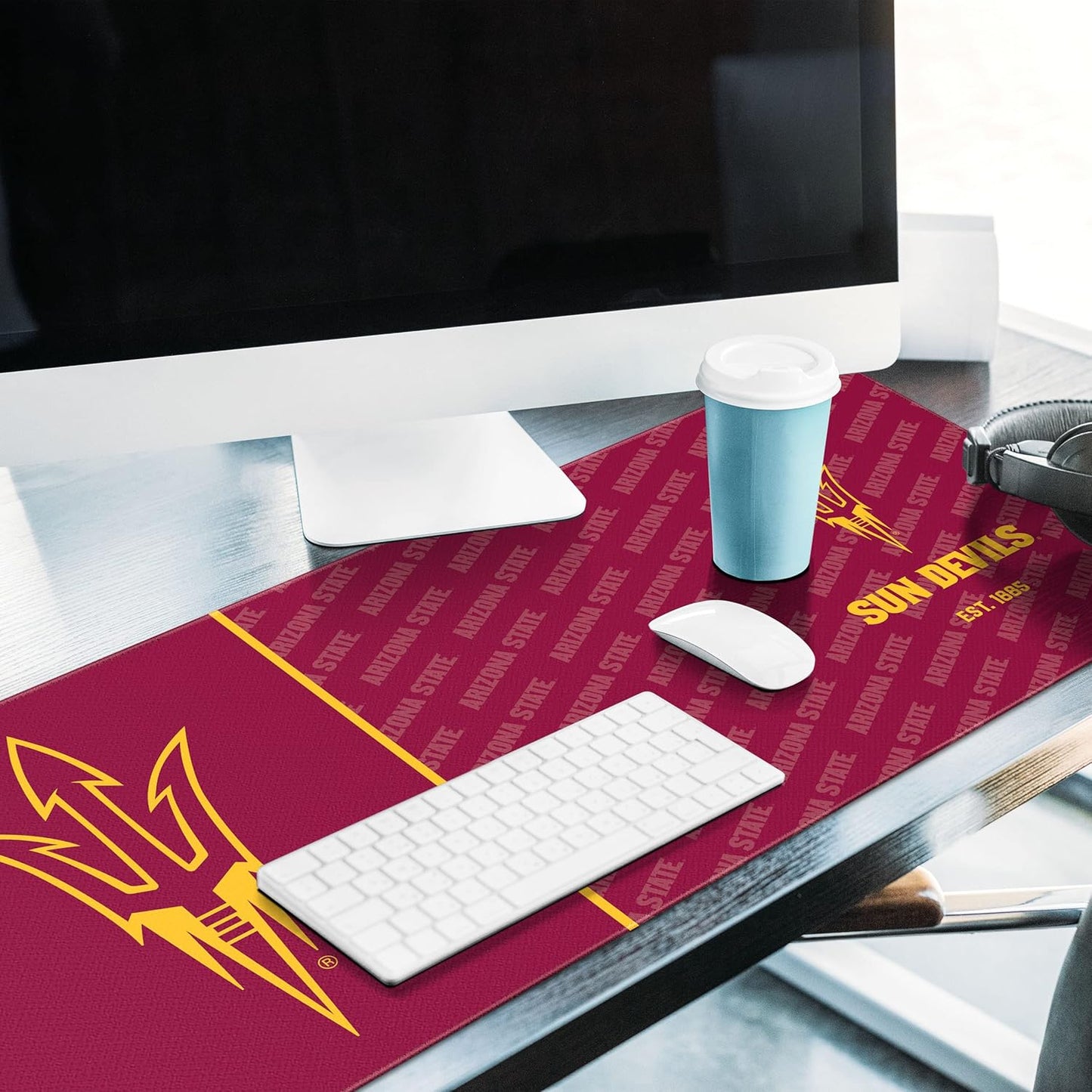 YouTheFan NCAA Arizona State Sun Devils Logo Series Desk Pad