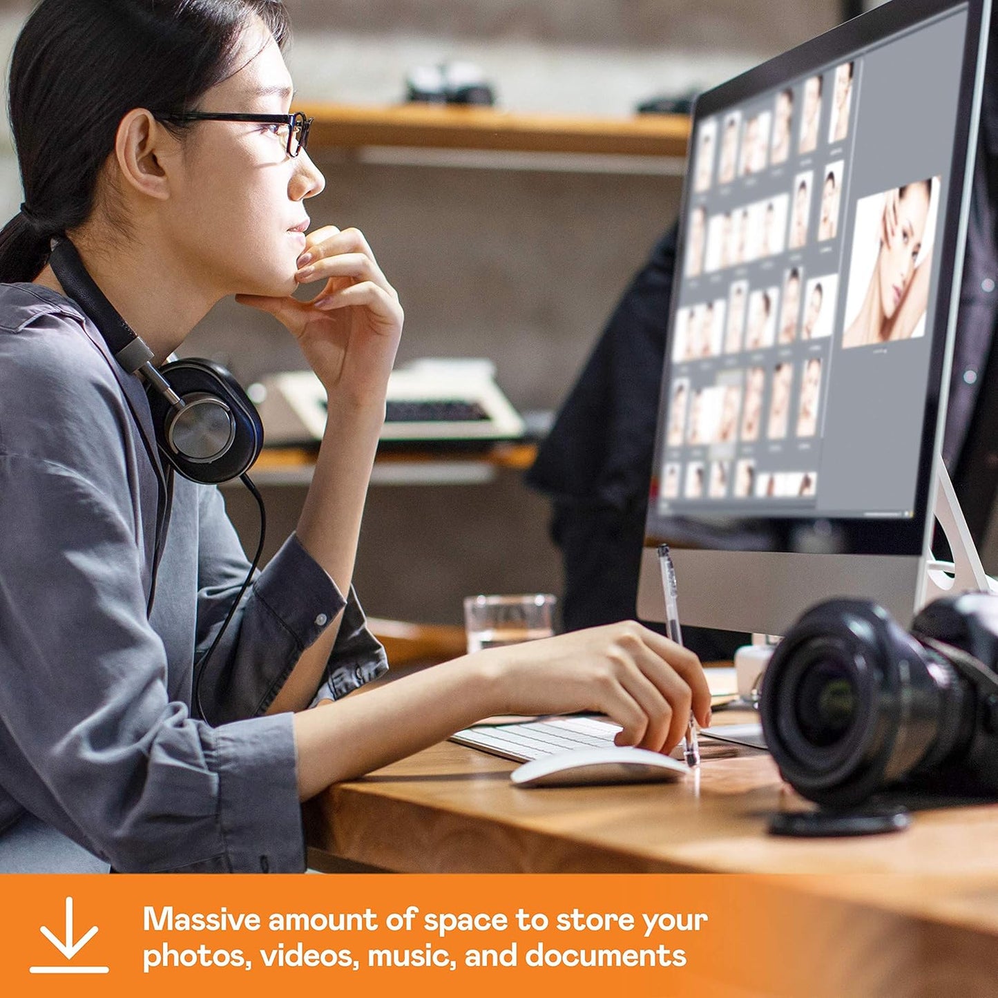 WD 22TB My Book Desktop External Hard Drive, USB 3.0, External HDD with Password Protection and Backup Software - WDBBGB0220HBK-NESN