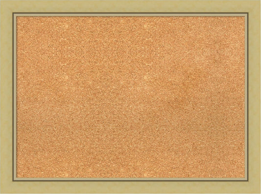 Amanti Art Natural Cork Board for Wall, 23x31 Vision Board with Gold Frame, Medium Corkboard Office Decor for Home Organization, Casual Corkboard Pinboard to display items for home organization