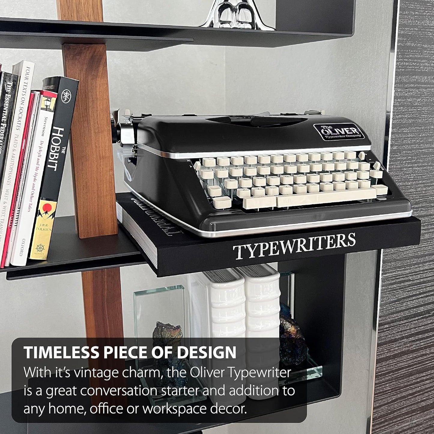 Timeless Manual Typewriter, Black