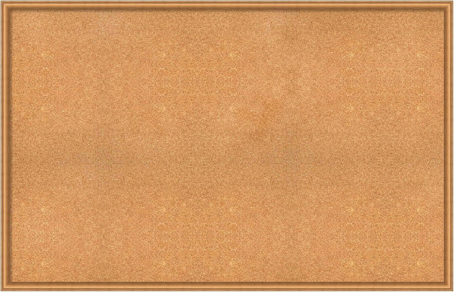 Amanti Art Natural Cork Board for Wall, 36x56 Vision Board with Bronze Frame, Oversize Corkboard Office Decor for Home Organization, Casual Corkboard Pinboard to Display Items for Home Organization