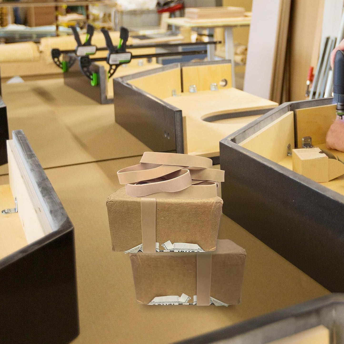 Upgrade Office Supply UPG234105PK2 Rubber Bands, Size 105 (5 x 5/8), 120 Bands, 2 lb Pack, USA