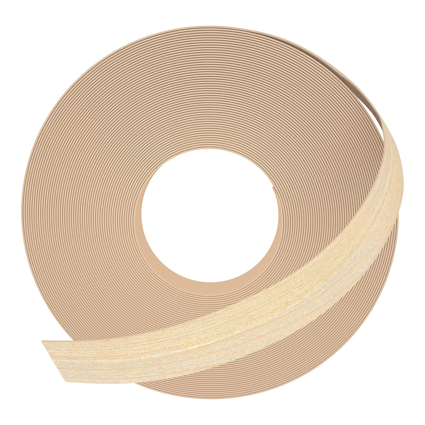 GSCIT Club Maple Edge Banding, 1 inch x 250ft roll of Veneer Plywood Edge Banding Preglued Flexible, Wood Tape Banding for Cabinet Repair