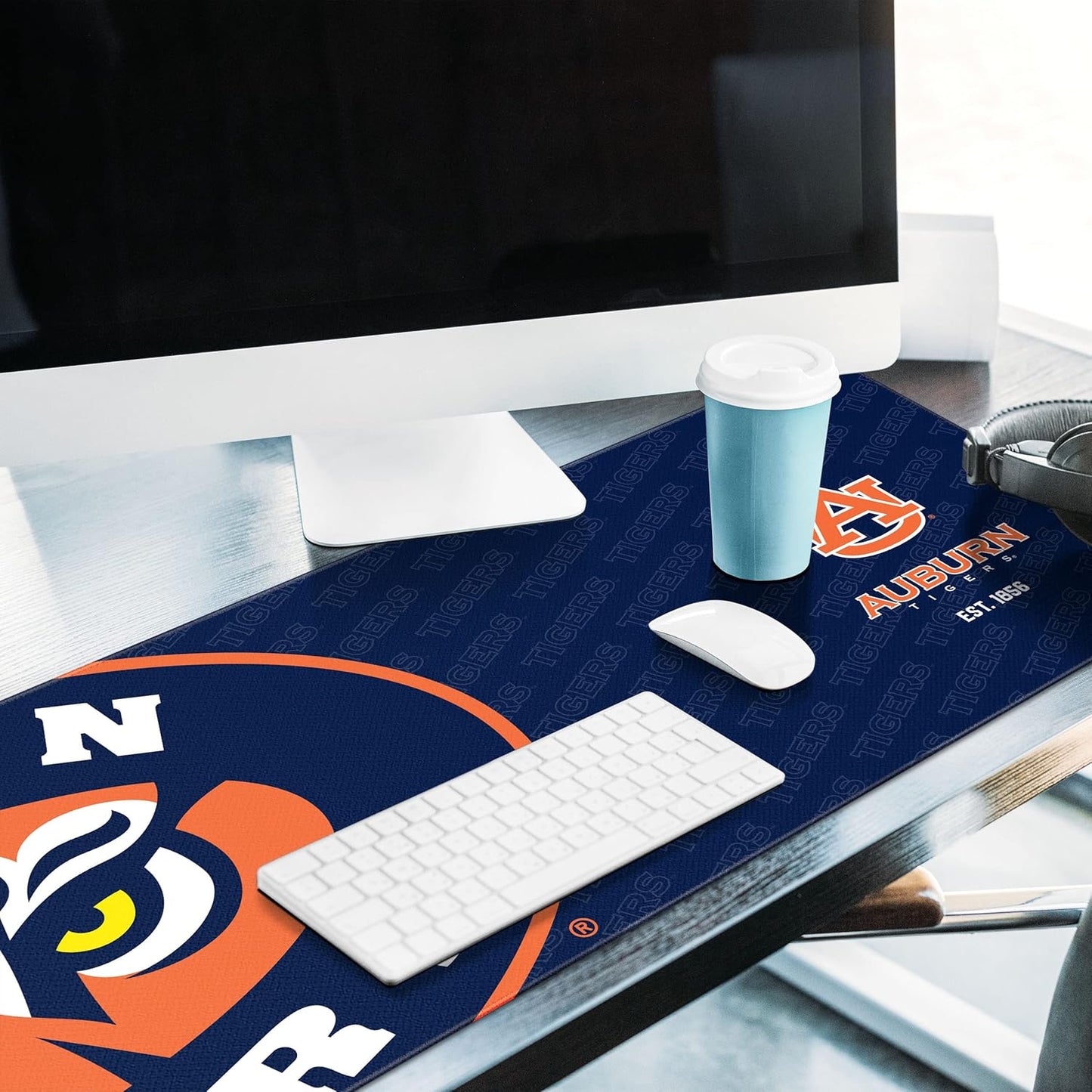 YouTheFan NCAA Auburn Tigers Logo Series Desk Pad