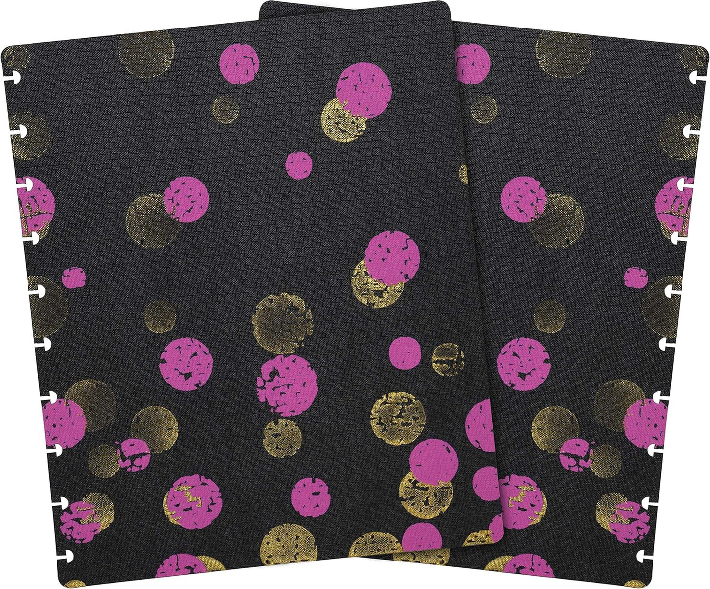 Talia Discbound Notebooks, Planner, Customizable, (xBounce Maroon, Midsize (7.5in x 9.75in))