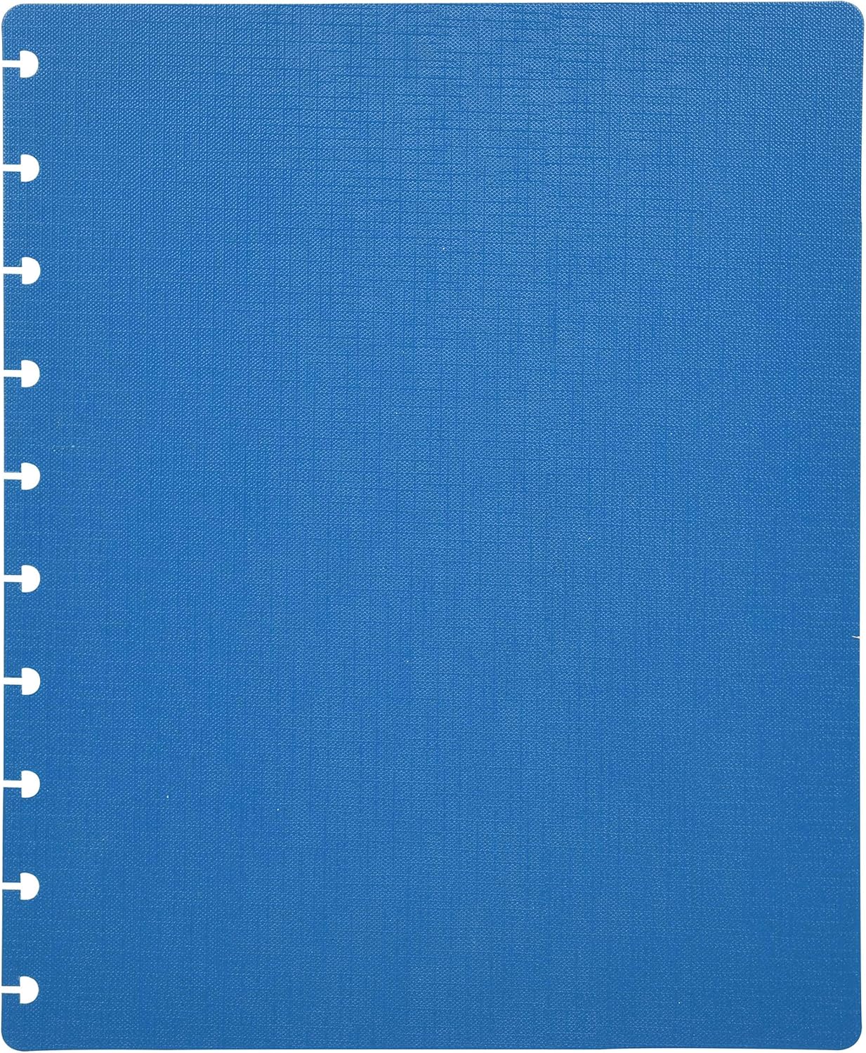 Talia Discbound Notebooks, Planner, Customizable, (Deep Lake Blue, Midsize (7.5in x 9.75in))